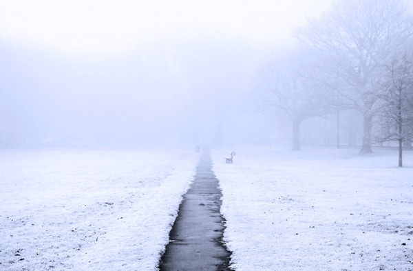 the english winter fog