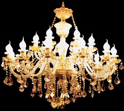 the gorgeous european chandeliers