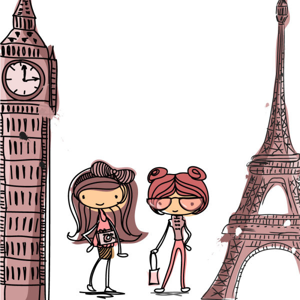 the line of draft illustration background vector 