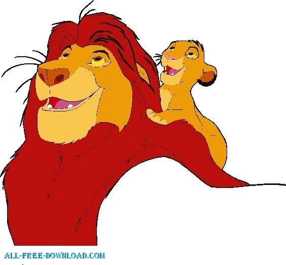 Download Vector lion king timon free vector download (1,016 Free ...