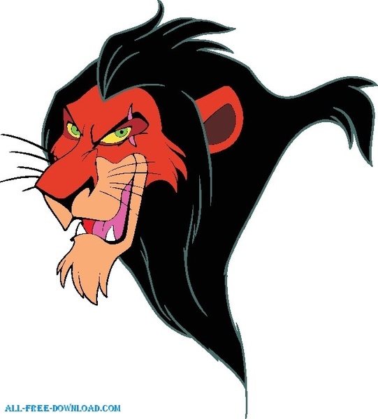 The Lion King Scar 5 Free vector in Encapsulated ...