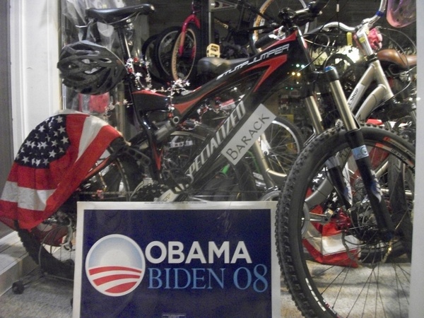 the presidents bike