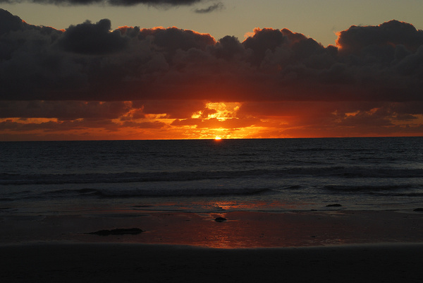 the pretty close to perfect beach sunset city beach oceanside ca 112210