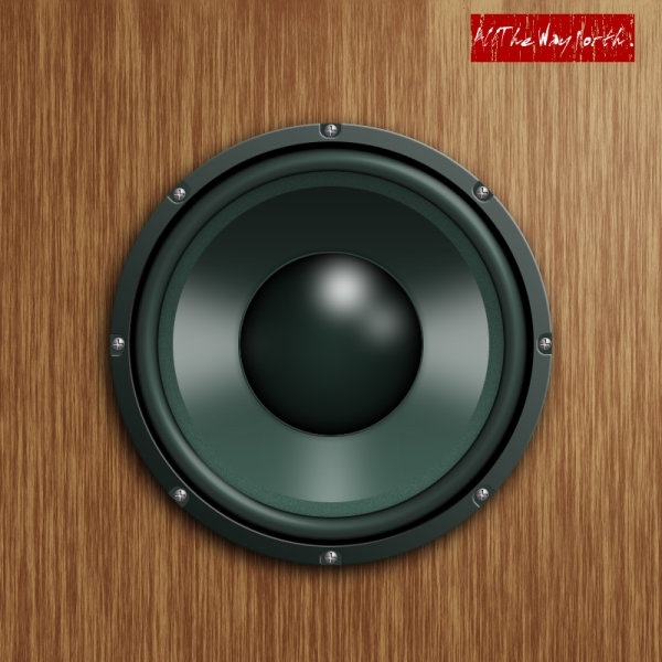 the realistic stereo speakers psd source files