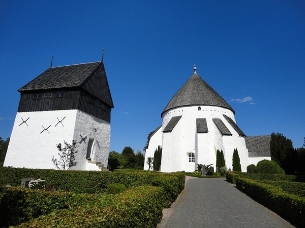 the round church bornholm denmark
