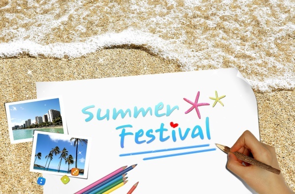 the summer creative poster template stratified