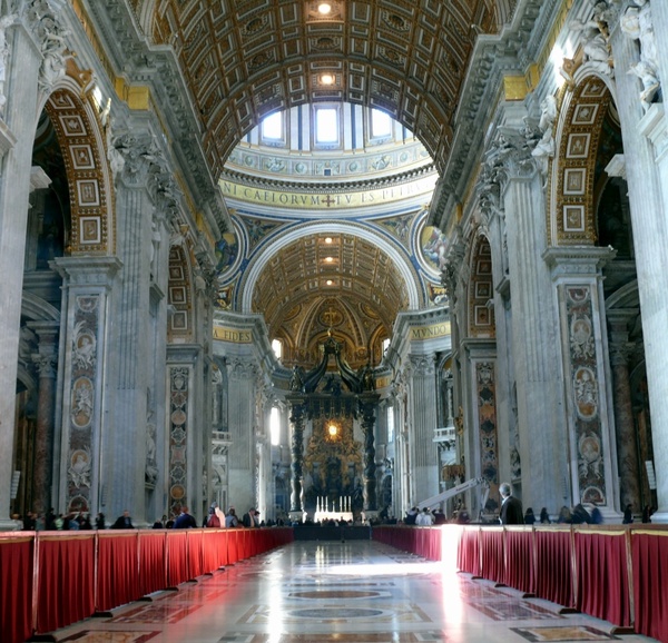 the vatican cathedral of st peter rome