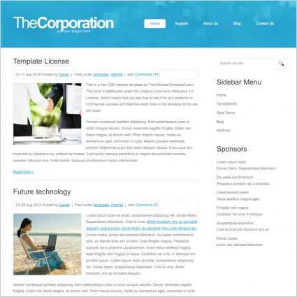 TheCorporation Template 