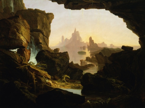 thomas cole painting oil on canvas