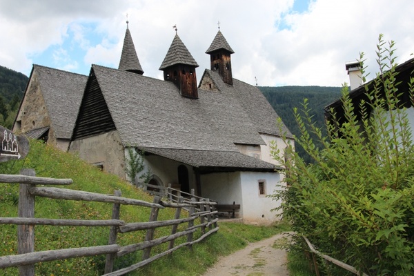 three churches south tyrol mountains