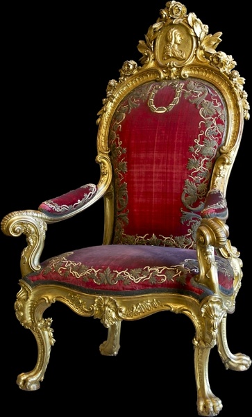 throne chair charles iii
