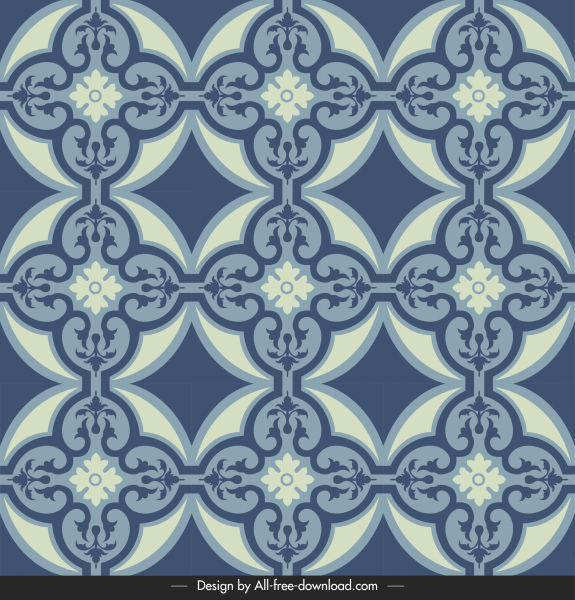 tile pattern template dark flat repeating symmetric shapes 