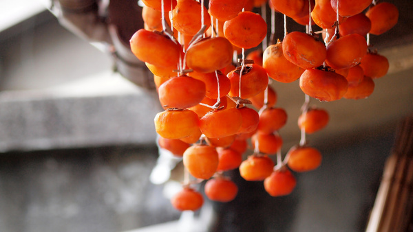to be sweet dried persimmons 