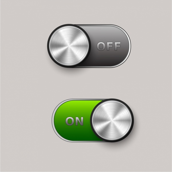 Toggle Switch button