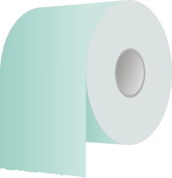 Toilet Paper Roll clip art