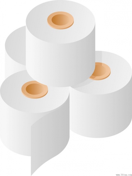 toilet paper vector