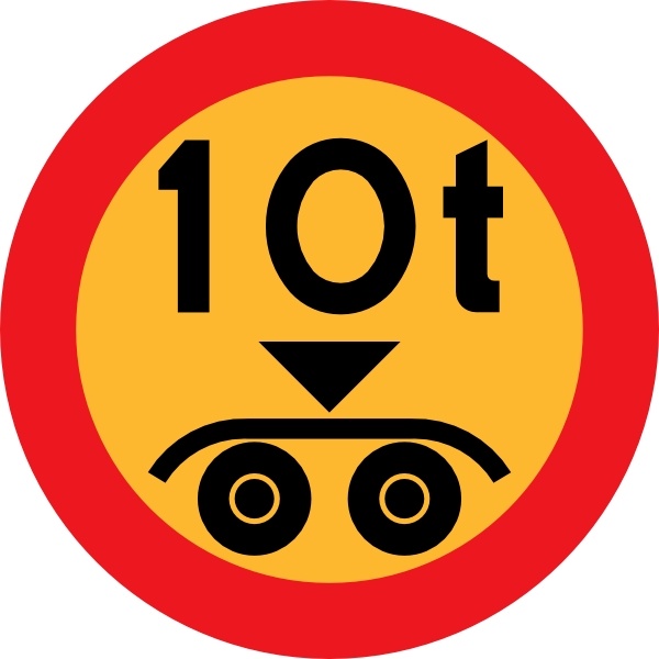 Ton Payload Sign clip art 