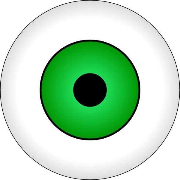 Tonlima Olhos Verdes Green Eye clip art