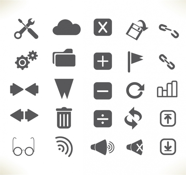 Toolbar  Interface icons 