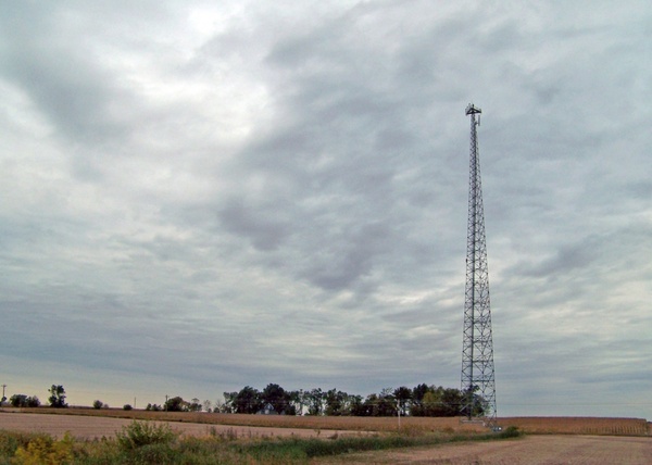 tower in field