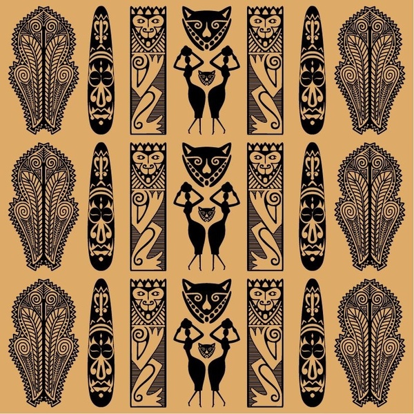 Traditional African Pattern Vector 