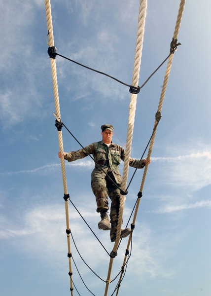 training obstacle ropes course