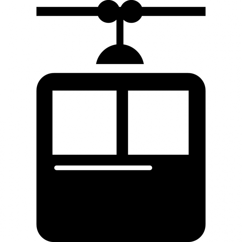 tram station sign icon flat silhouette geometric sketch