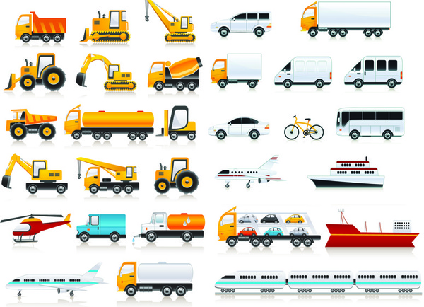 Download Transportation icons Free vector in Encapsulated ...
