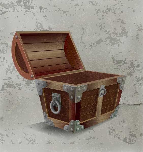 treasure chest open