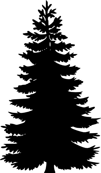 Download Tree Silhouettes clip art Free vector in Open office ...