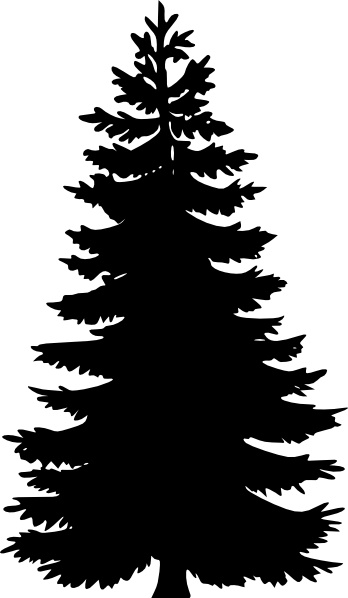 Tree Silhouettes clip art