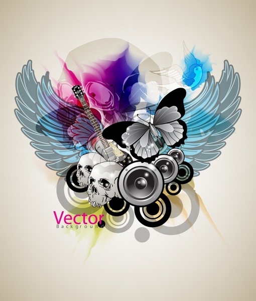 Music background vectors newest page 3