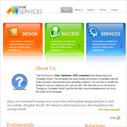 Trial Services Template