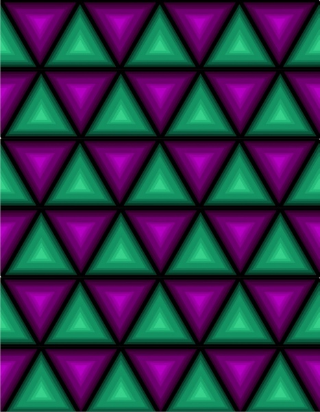 triangles pattern background colored repeating style