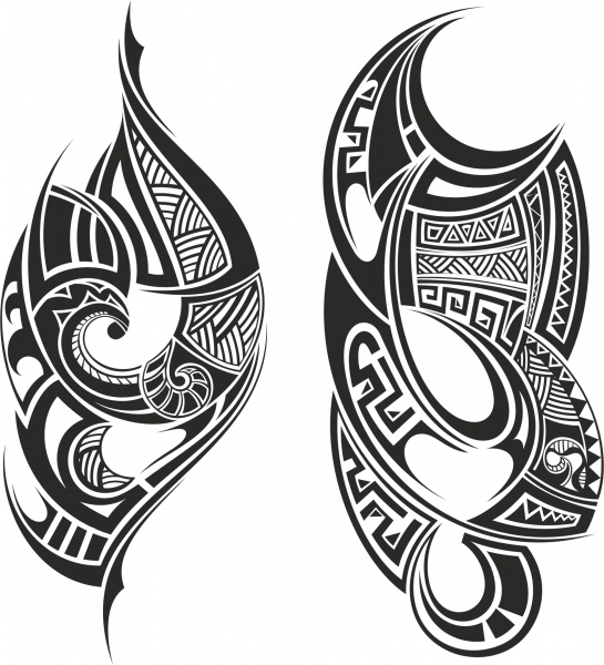 tribal tattoo free cdr vectors art