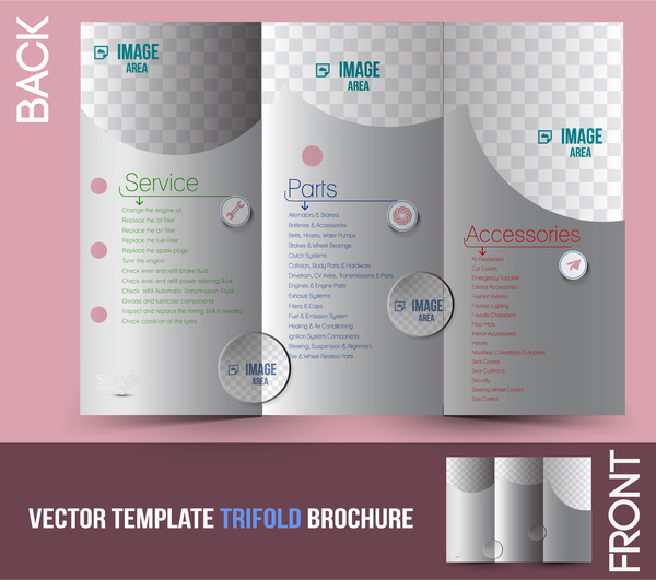 trifold brochure template