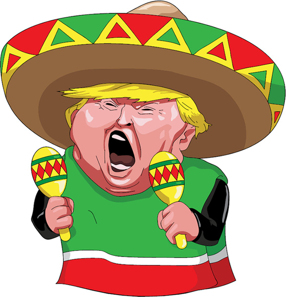 trump the mexican