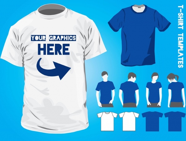 T Shirt Vector Template Illustrator from images.all-free-download.com