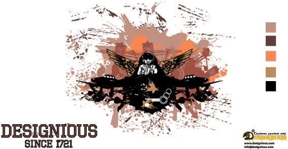 T-shirt design vector