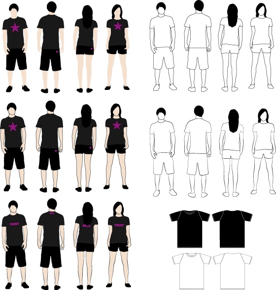 T-Shirt Models 2