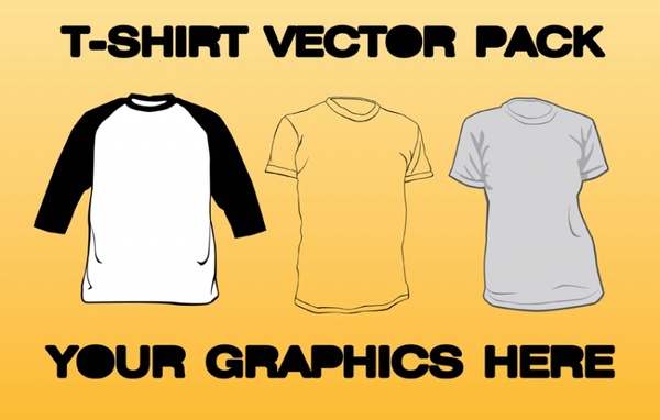T-shirt Vector Pack