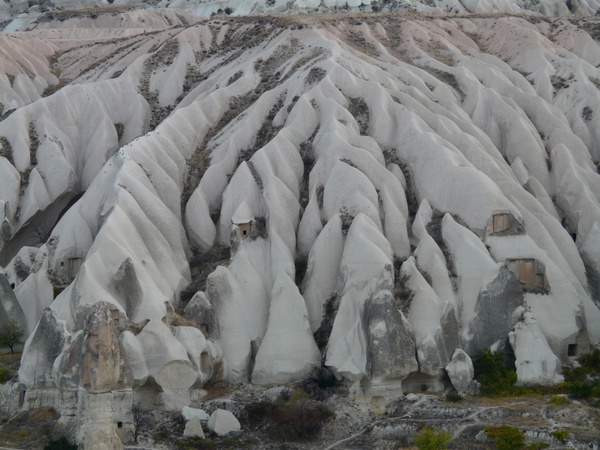 tufa landscape rock formations erosion