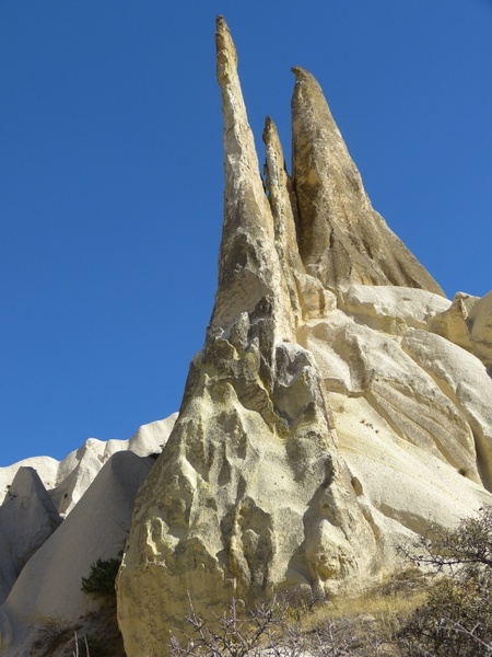 tufa rock formations landscape 