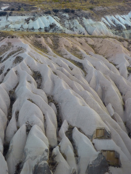 tufa rock formations landscape