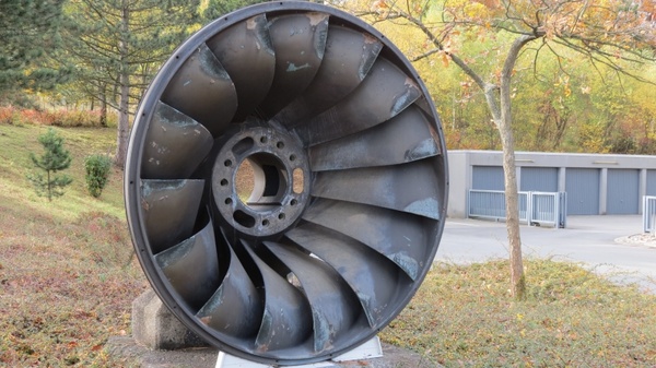 turbine wheel water turbine drive