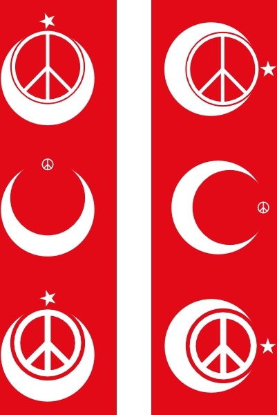 Turkish Peace clip art