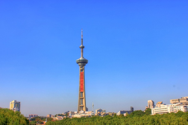tv tower in nanjing china