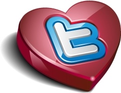 Twitter heart