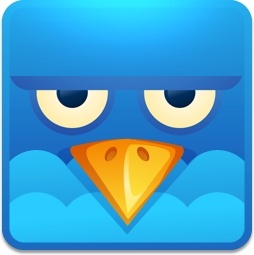 Twitter square angry