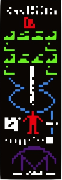 Ufo Alien Message clip art